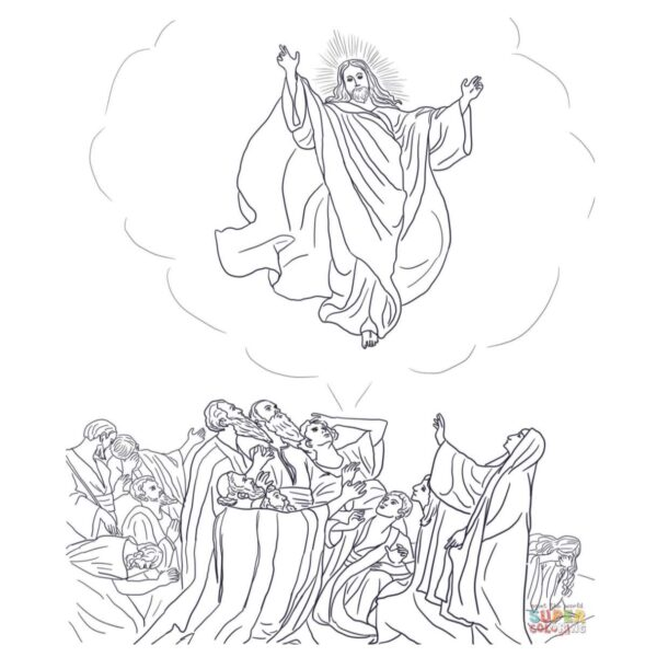 Jesus Ascends to Heaven