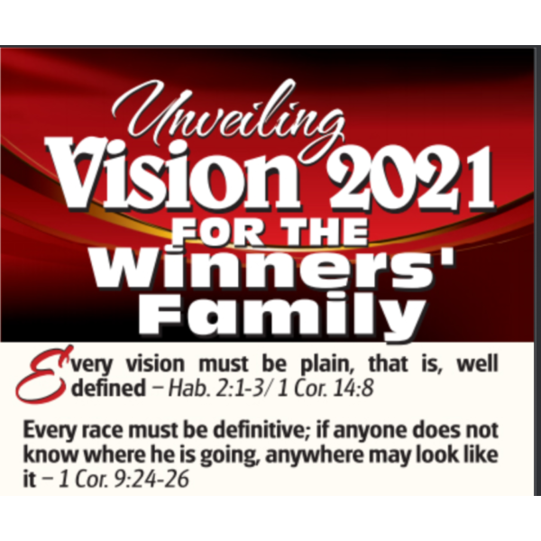 Unveiling Vision 2021 For The Winners Family