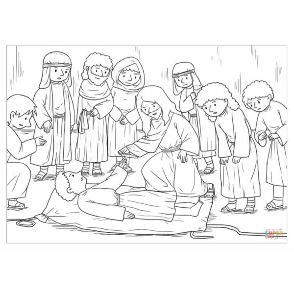 Jesus Forgives and Heals a Paralyzed Man 1