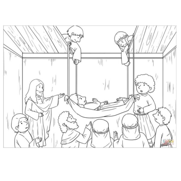 Jesus Forgives and Heals a Paralyzed Man 2